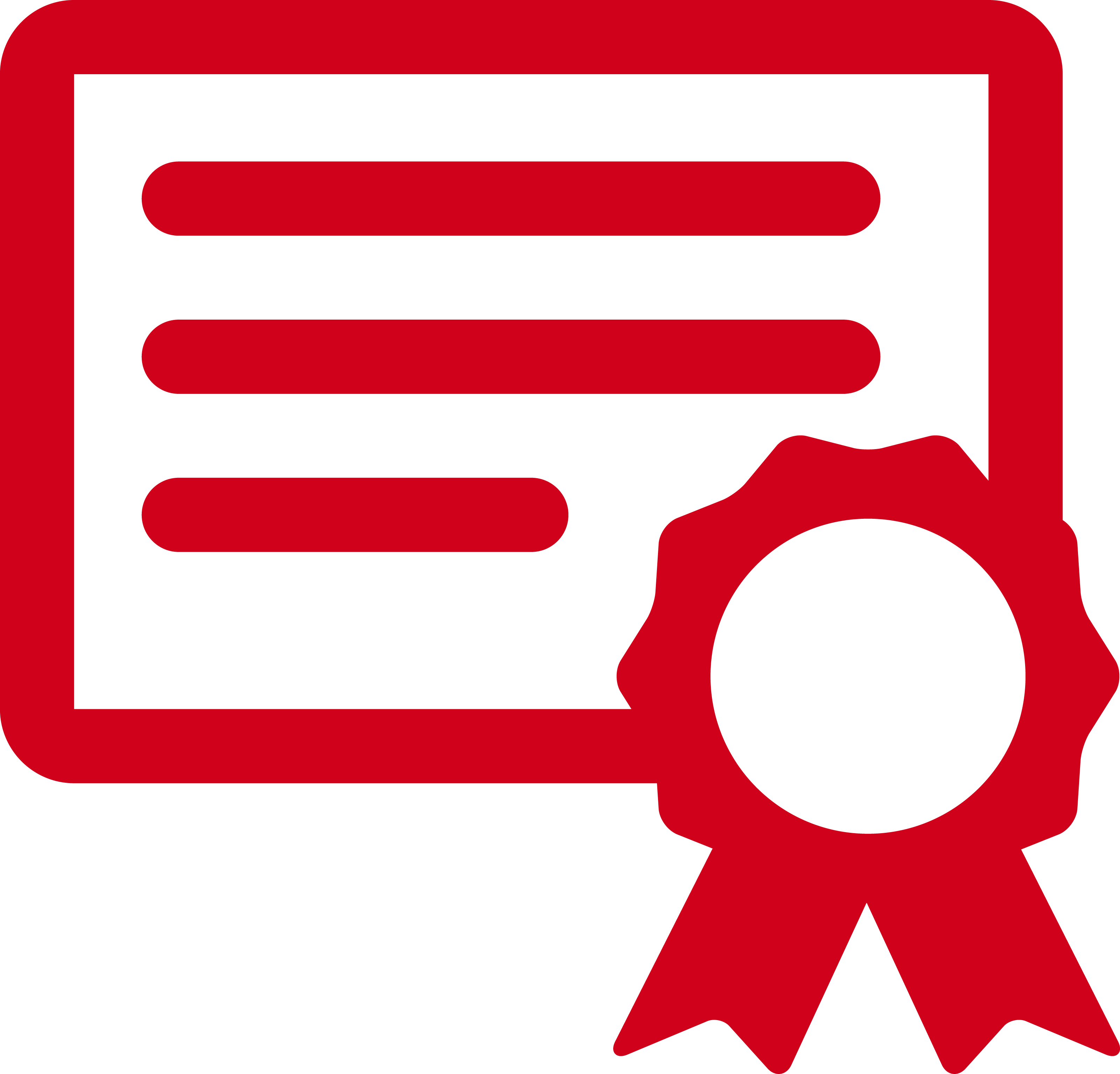 Icona certificazioni