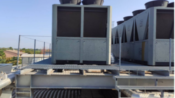 Barriera insonorizzante per gruppi frigo